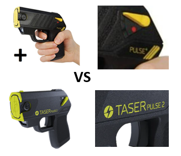 TASER pulse plus vs TASER pulse 2